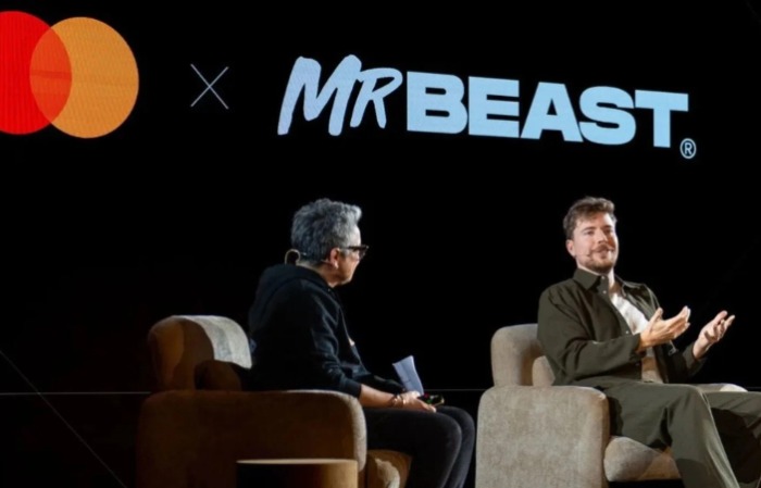 A Masterdcard partnerségre lép MrBeast influenszerrel