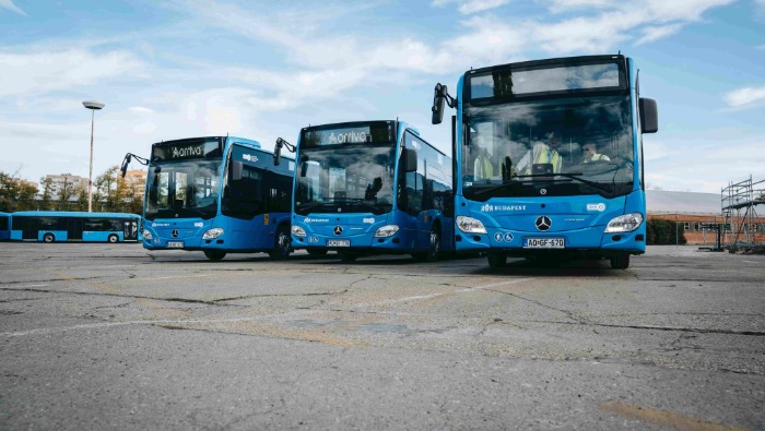 Modern dízel autóbuszokkal bővül a fővárosi közösségi közlekedés