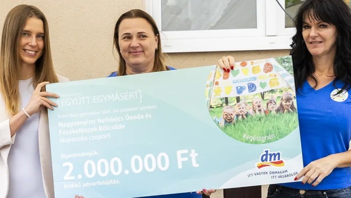 Nagy sikerrel zárult a dm 15. jubileumi Nap gyermekei pályázata