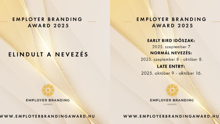 Ismét lehet pályázni az Employer Branding Award-ra