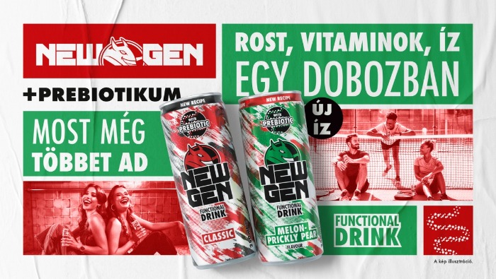 Prebiotikummal újul meg a HELL NEW GEN – új íz is érkezik
