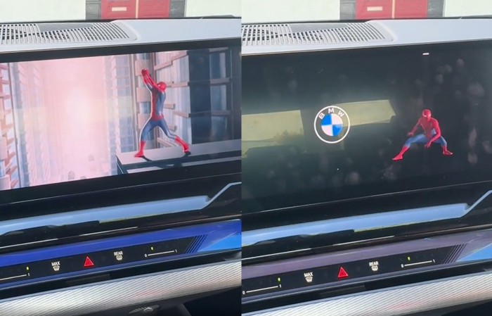 Pókember-reklám jelent meg a BMW-k kijelzőjén, a tulajok mérgesek